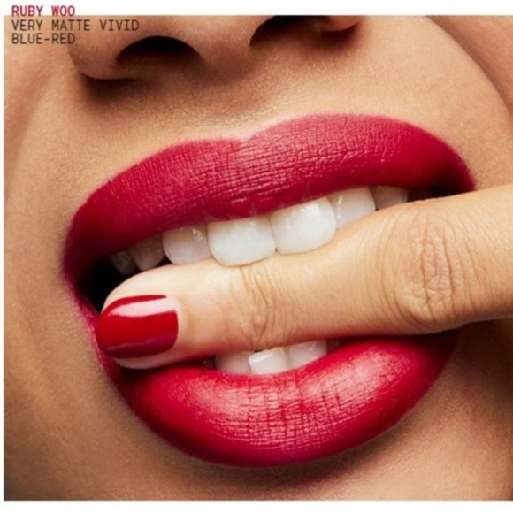 MAC Ruby Woo Matte Lipstick - Picture 6 of 6